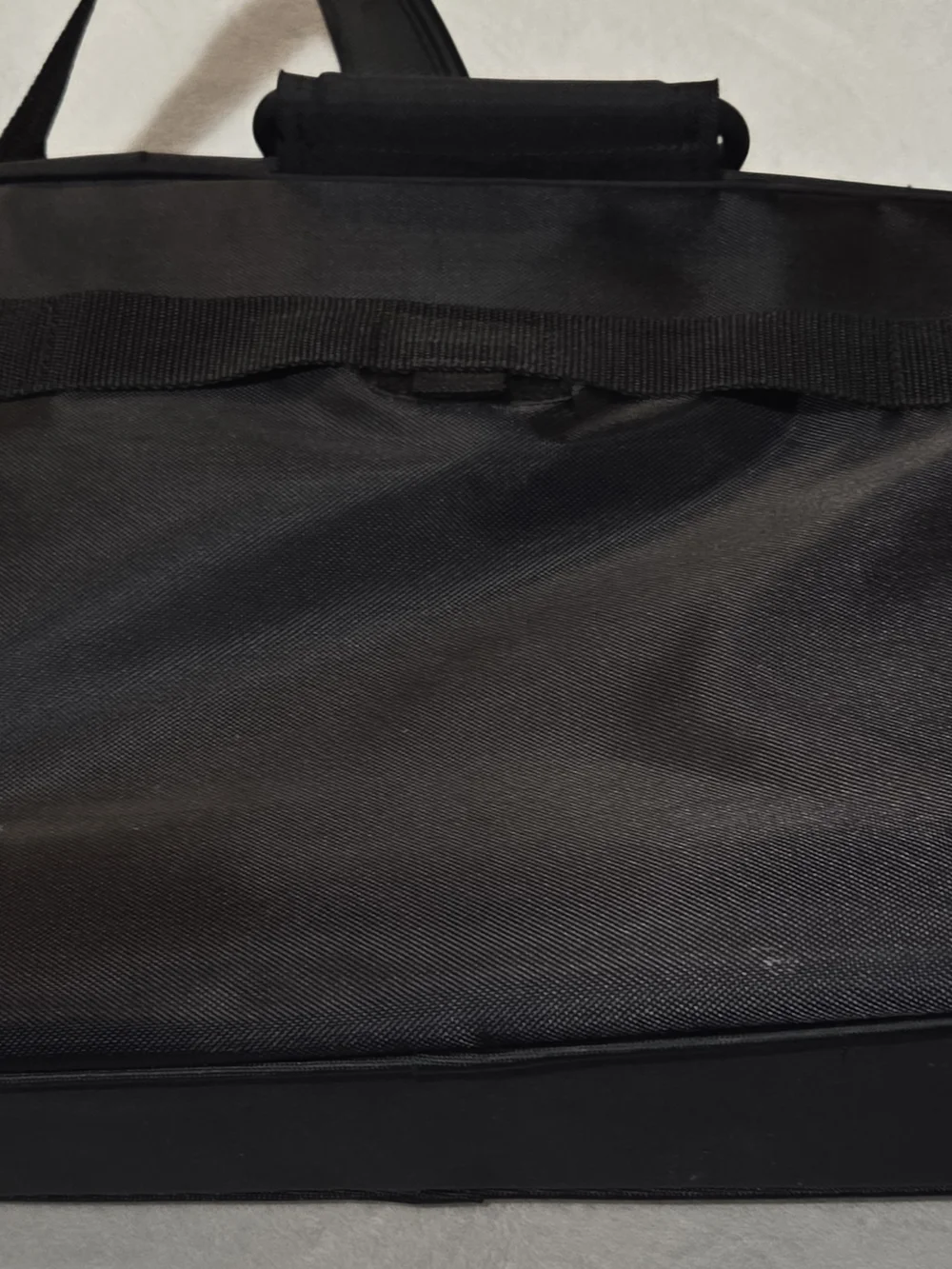 HP Black Laptop Briefcase with Blue Logo Accent